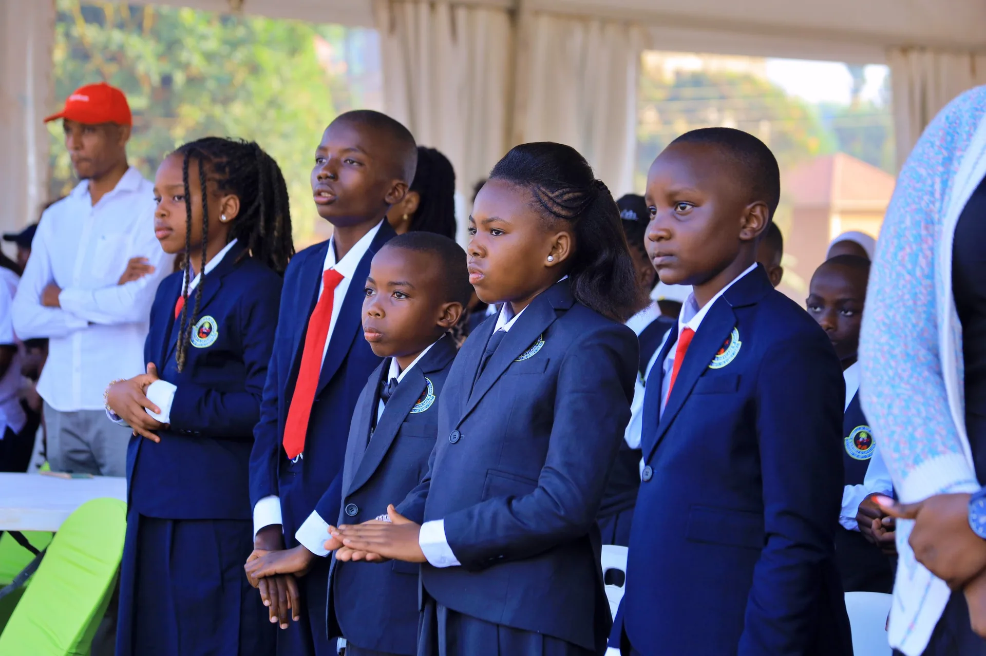 Pamville prefects wearing student leadership uniforms